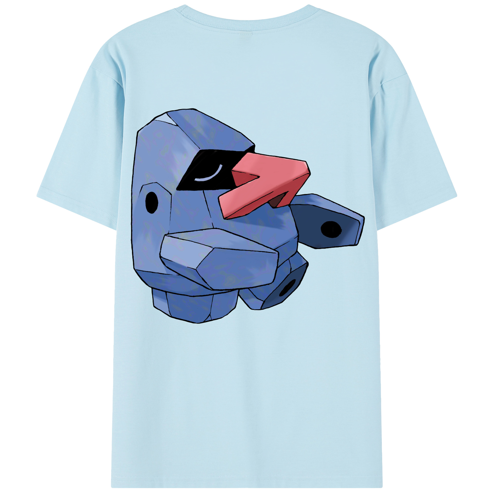 （画像用） ポケットモンスター Pokémon 綿100％半袖Tシャツ（背面プリント）